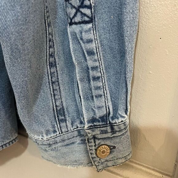 Levi’s Vintage Mens Denim Red Tag Two Horse Logo & 1850 Two Pocket Button Up Sz - Picture 3 of 12